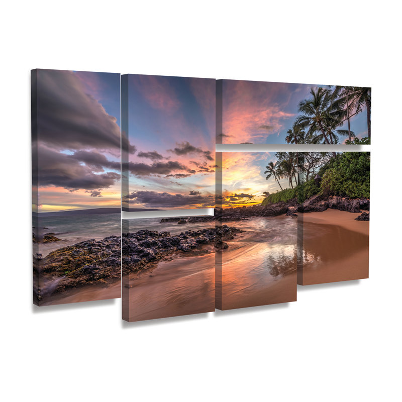 East Urban Home Hawaiian Sunset Wonder Photographic Print Multi