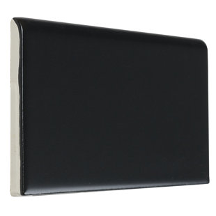 Matte Black Bullnose Wayfair Guilford 6 X 3 Ceramic Bullnose Tile Trim In Matte Black