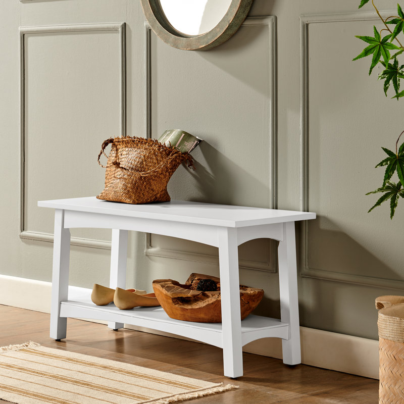 Rosalind Wheeler Lund Shelves Storage Bench Reviews Wayfair