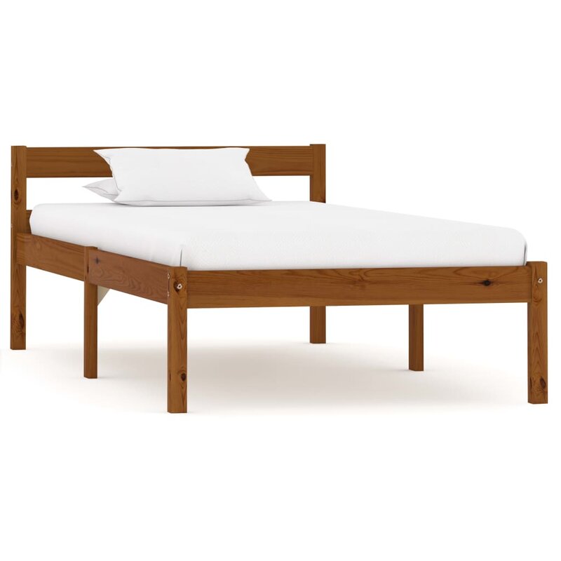 East Urban Home Parker Solid Wood Bed Wayfair