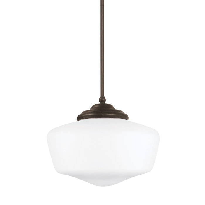 Panacea 1 Light Single Schoolhouse Pendant Panacea 1 Light Single Schoolhouse Pendant