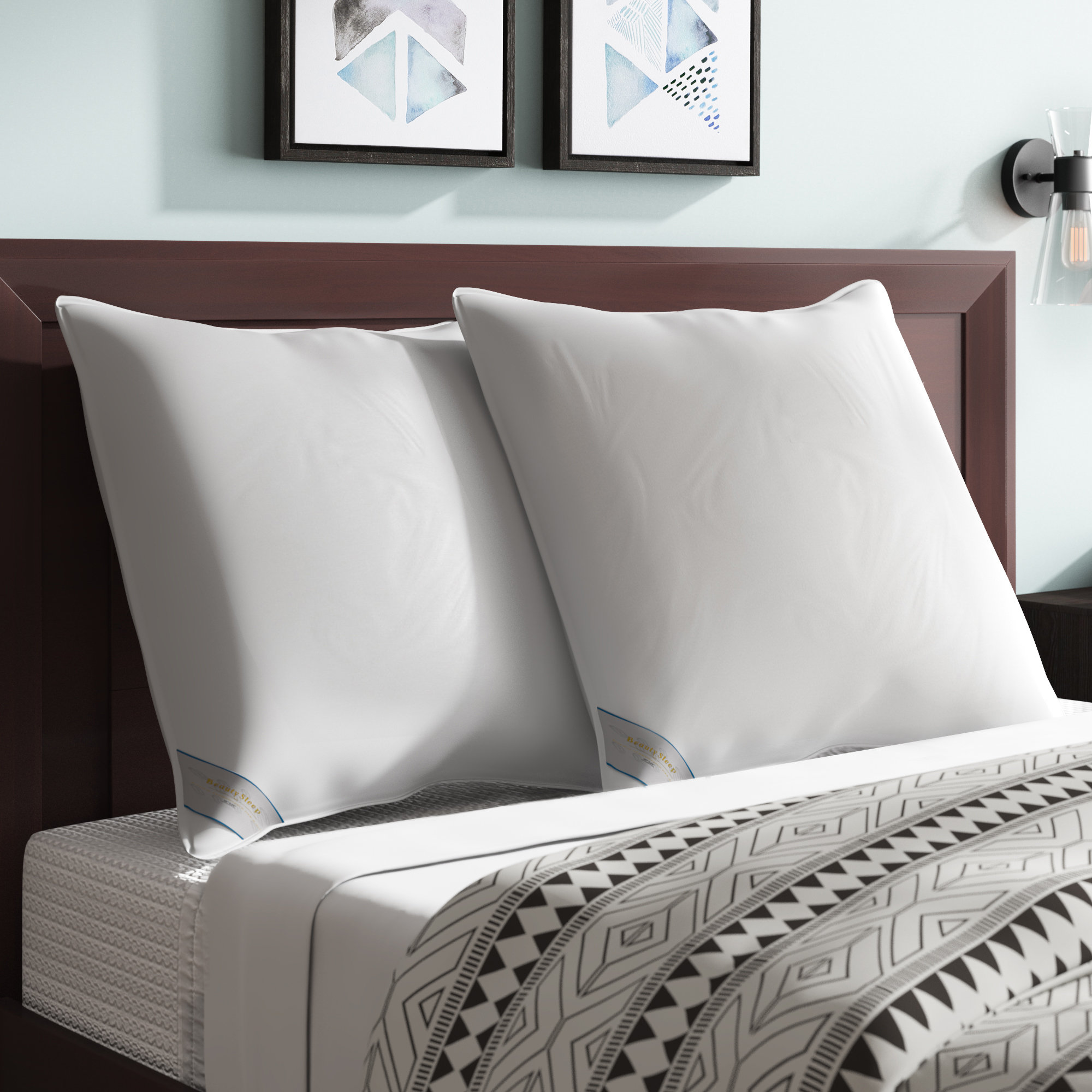 Alwyn Home Soft Down Alternative European Pillow Reviews Wayfair