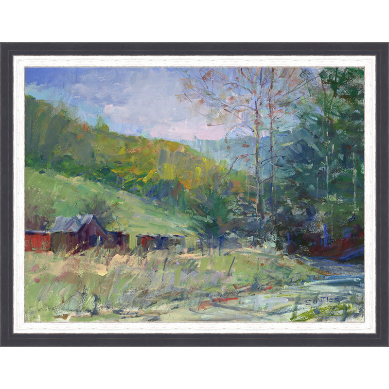 Ashton Wall Decor Llc Country Colors Around The Bend Framed
