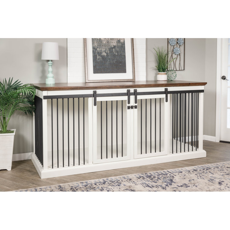 double wide pet crate