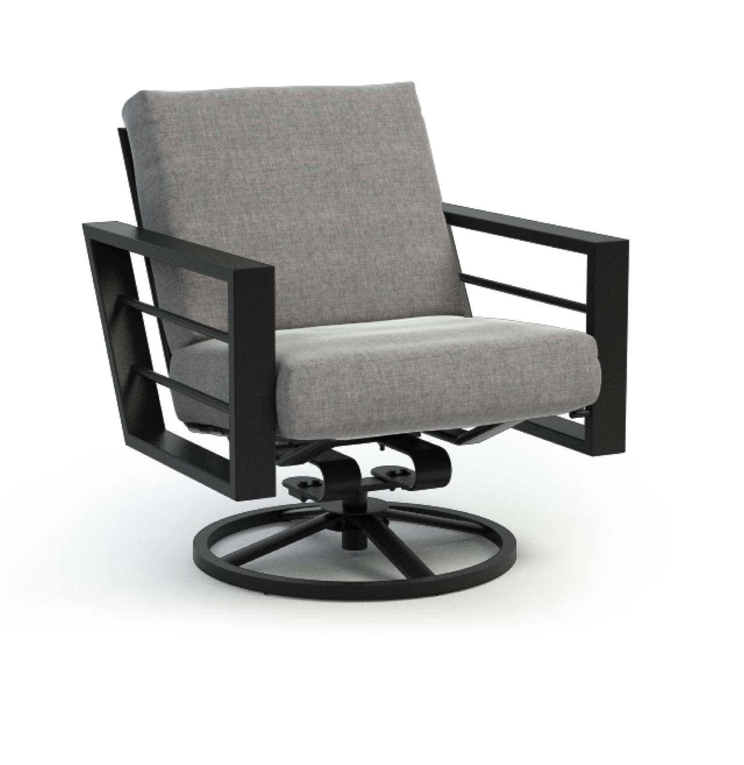 Breakwater Bay Gallagher Low Back Rocker Chat Swivel Patio Chair Low Back Rocker Chat Swivel Patio Chair