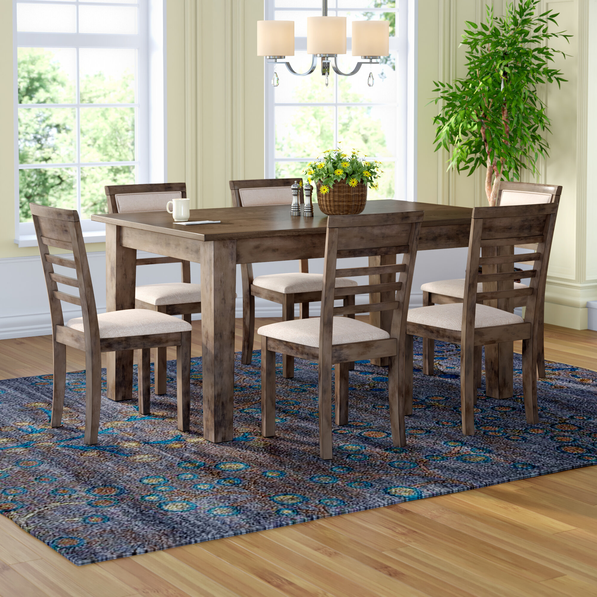 six person dining set