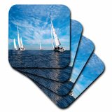Sail Boats Coaster (Set of 4)
