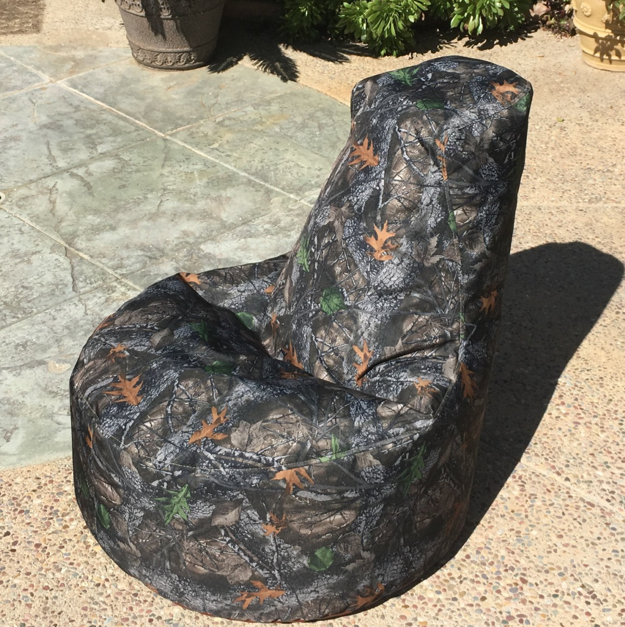Camo Outdoor Bean Bag Chair