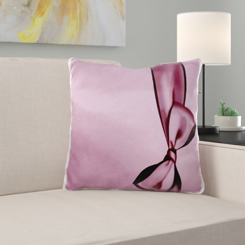 satin throw pillow