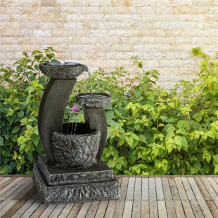 Luxury Friendship 3 Bowl Lit Water Feature Ideal Garden /& Patio Gift Idea