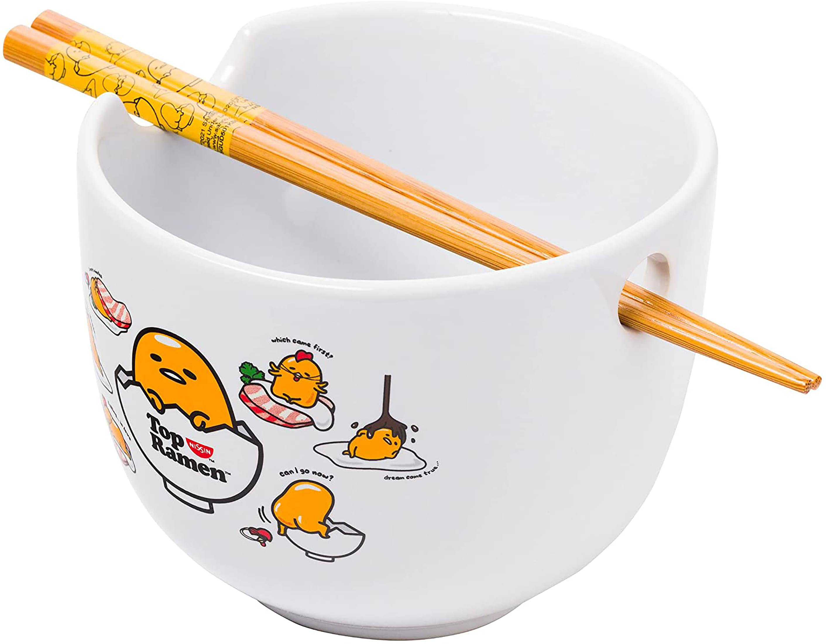 Silver Buffalo 24 oz. Sanrio Gudetama Ramen Bowl Wayfair