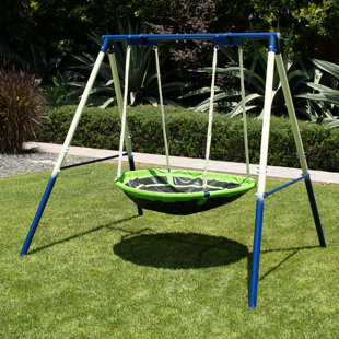 Details about   US 40" inch Tree Swing Net Web Saucer Round Swing Green 700 lbs Weight Limit 