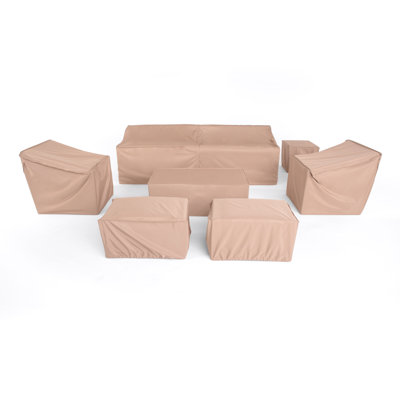 8 Piece Water Resistant Patio Dining Set Cover By Freeport Park San Jose Furniture