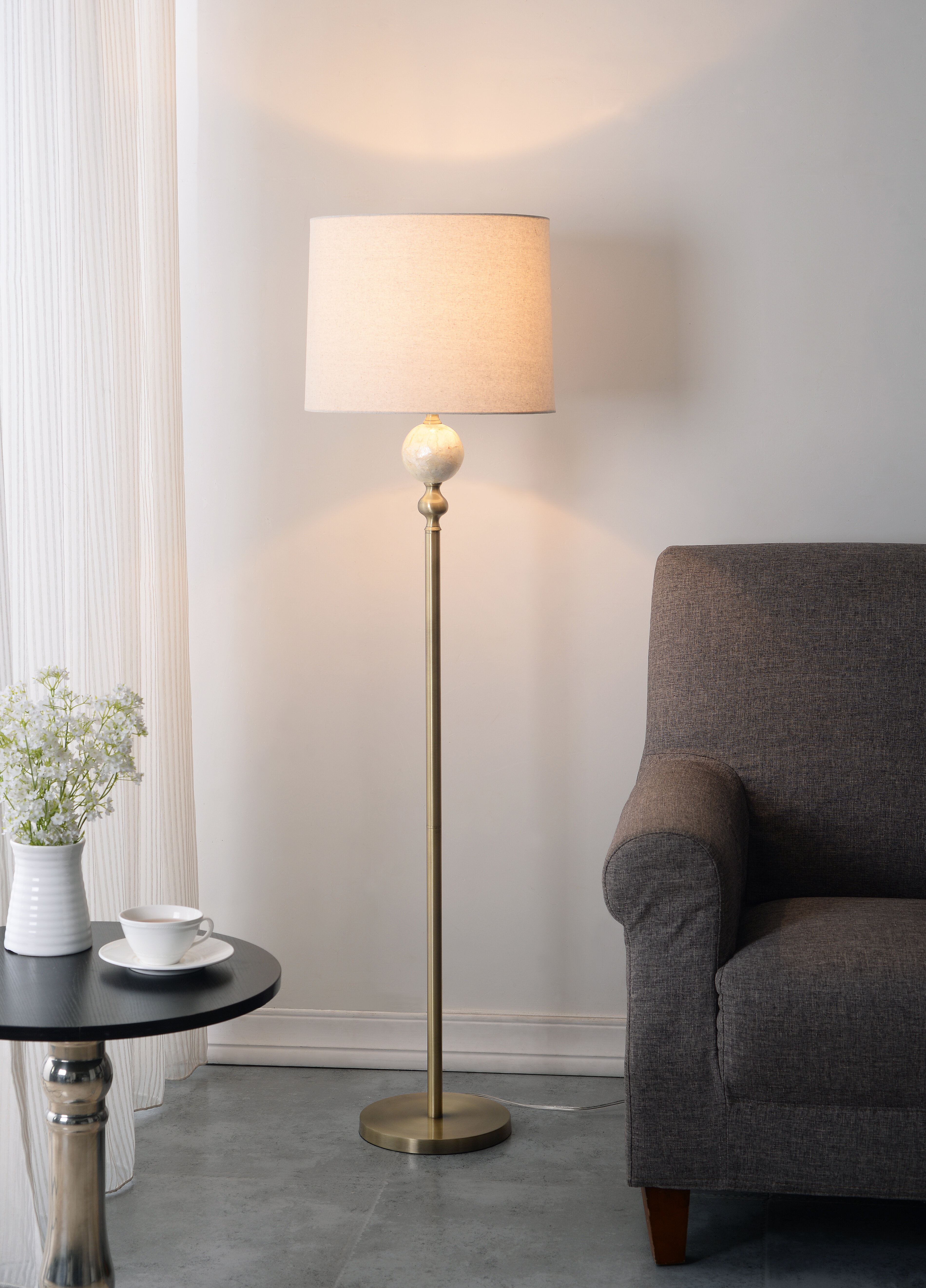 tall slim floor lamps