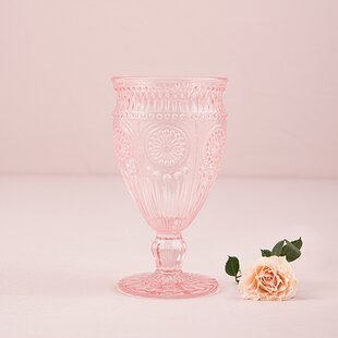 pink goblets