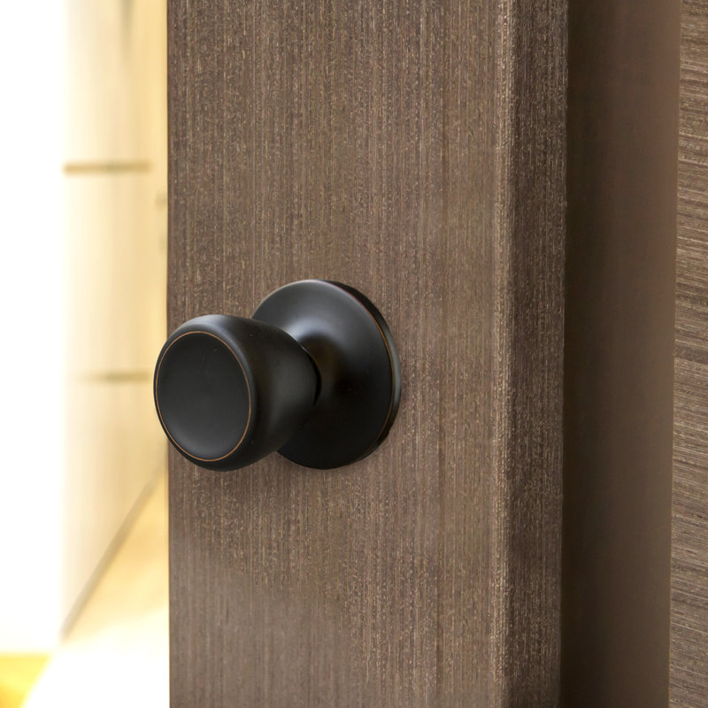 Design House Terrace Antique Brass Passage Hall Closet Door Knob