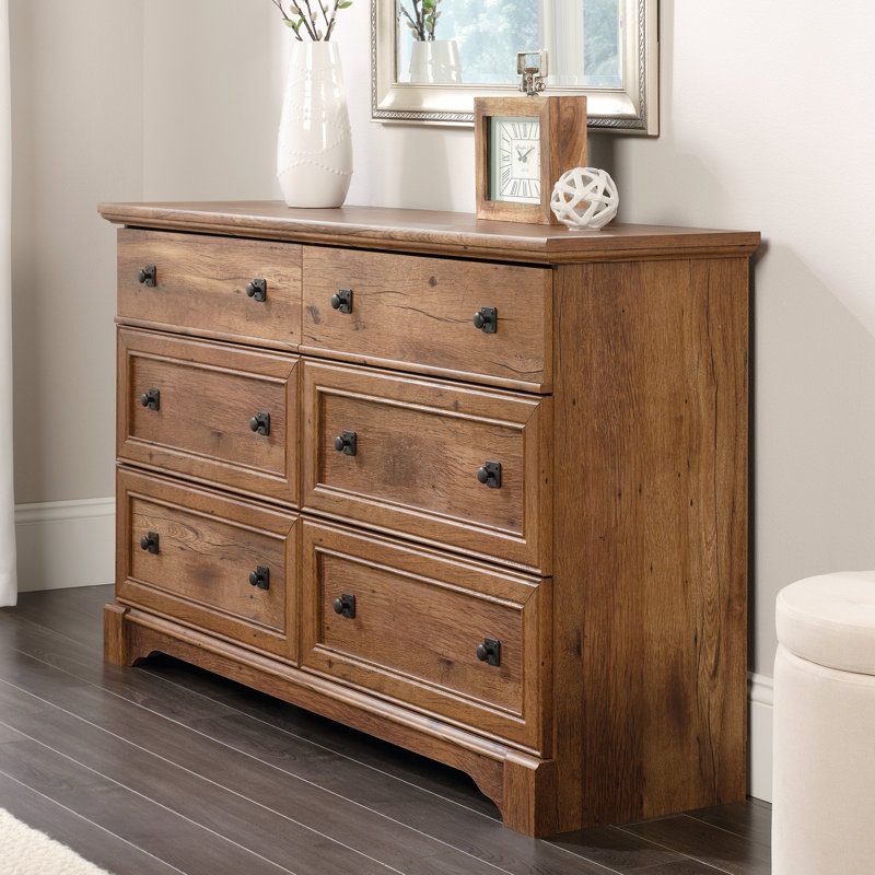 Three Posts Orviston 6 Drawer Double Dresser & Reviews | Wayfair