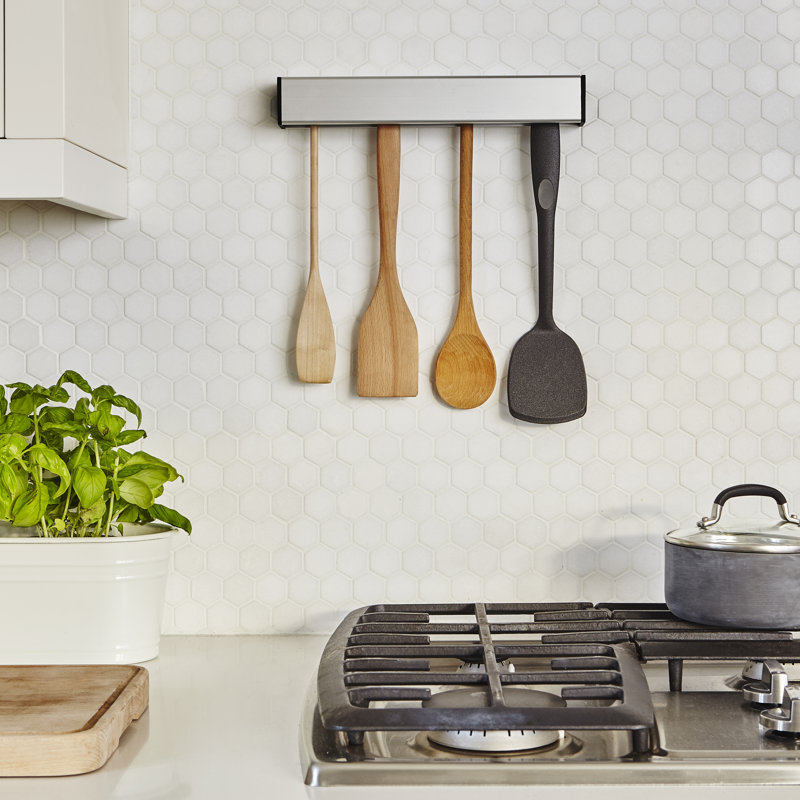 Umbra Float Wall Mounted Utensil Rack Wayfair Umbra Float Wall Mounted Utensil Rack