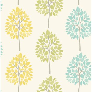 Green Floral Wallpaper Youll Love Wayfaircouk