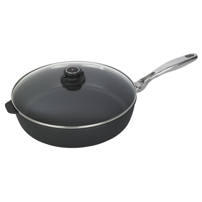 Swiss Diamond Induction Saute Pan With Lid Wayfair