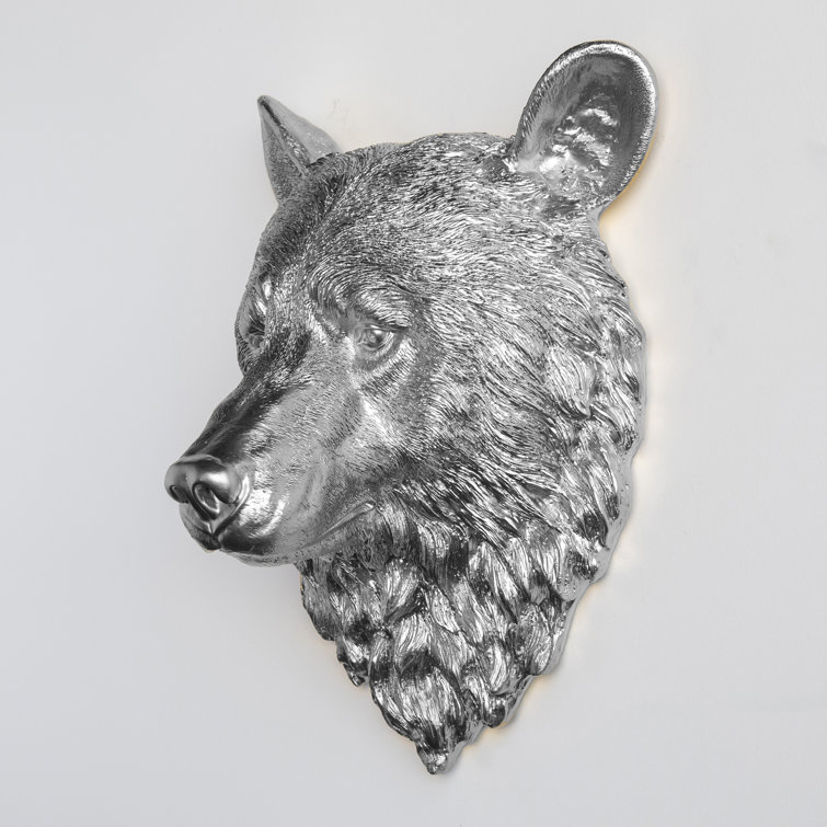 Millwood Pines Faux Taxidermy Bear Head Wall Décor & Reviews - Wayfair