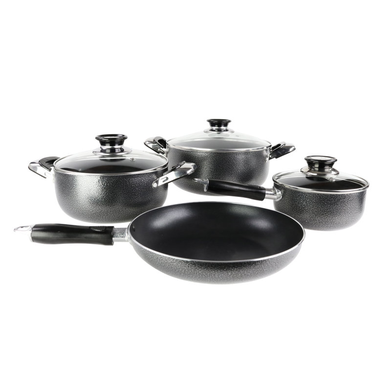 Cookinex 7 Piece Aluminum Non Stick Dutch Oven Set Wayfair