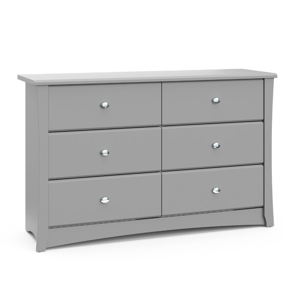 Storkcraft Crescent 6 Drawer Double Dresser Reviews Wayfair