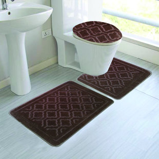 Brown Bathroom Rug Sets | Wayfair Brown Bathroom Rug Sets | Wayfair