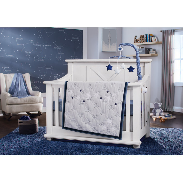 starry night crib bedding set