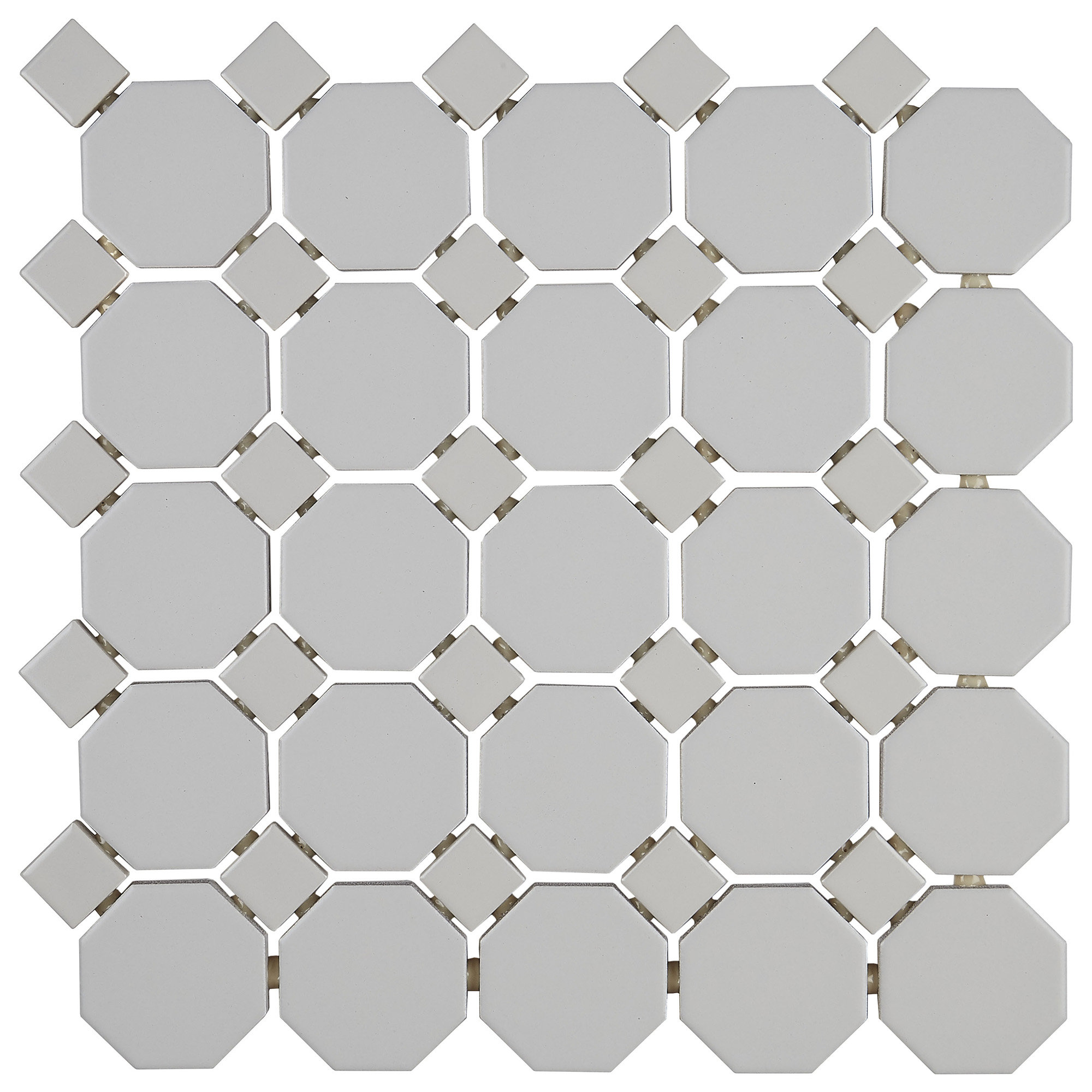 Itona Tile Osmond 2 X Ceramic Octagon And Dot Mosaic Wall Itona Tile Osmond 2 X Ceramic