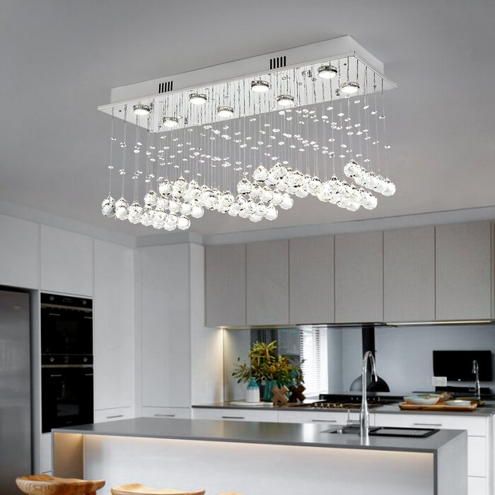 Ceiling Fixture 6 Lights Fancy Modern Contemporary