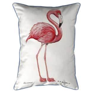 Extra Large Pillows For Bed Wayfair Tuttle Flamingo Extra Large Zippered Pillow Indoor Outdoor Lumbar