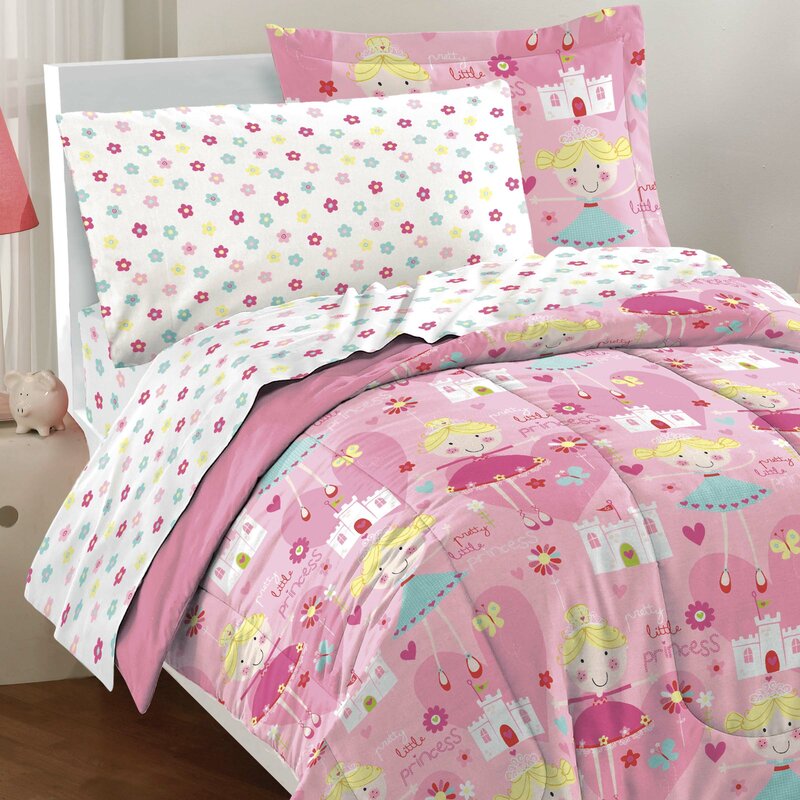 Dream Factory Pretty Princesses Comforter Set Reviews Wayfair