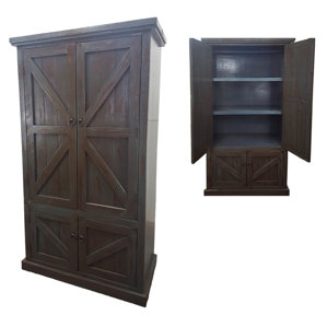 Rustic Double Door Armoire by American..