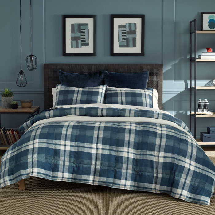 Crossview Reversible Comforter Set