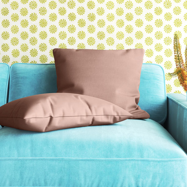 Cushion Pillow Case Decorative Cushion in Gloss Design Colour Purple 