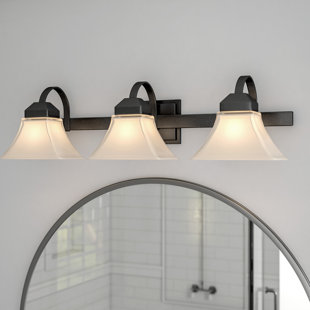 Best By rnes 3-Light Vanity Light By Three Posts Wall Lights By rnes 3-Light Vanity Light By Three Posts Wall Lights