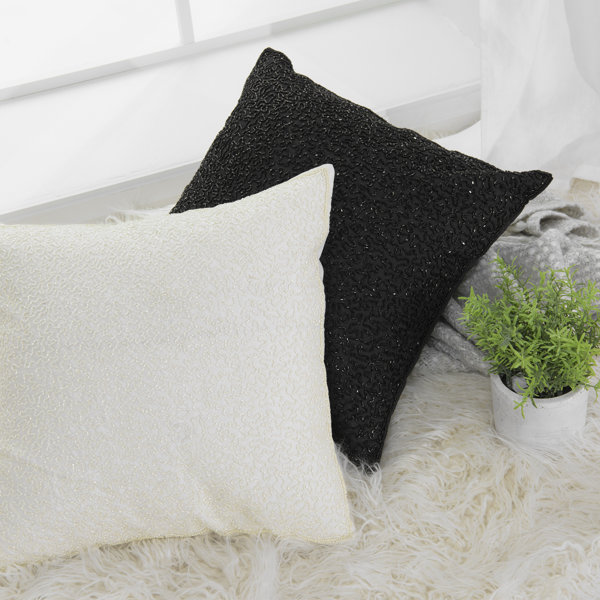 Decorative Beaded Pillows Wayfair