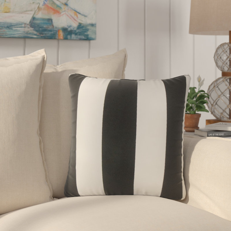 Longshore Tides Lozier Striped Throw Pillow Wayfair