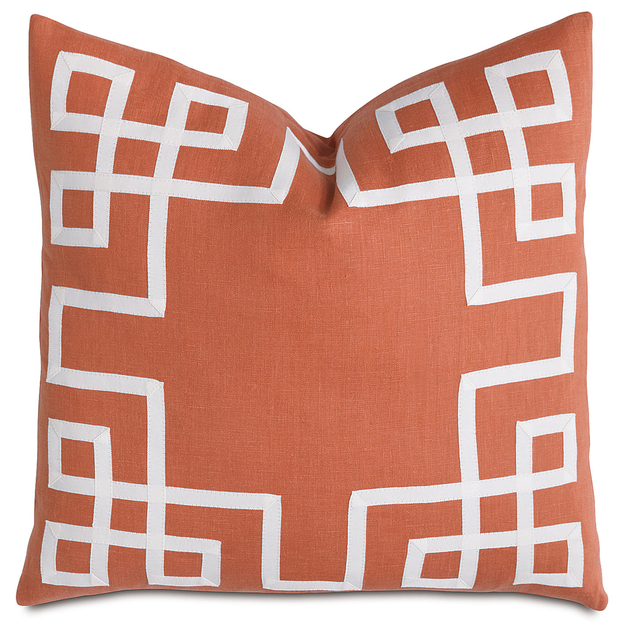 Eastern Accents Barclay Butera Tangerine Linen Throw Pillow Wayfair