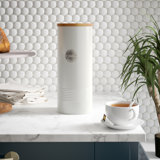 Cream Kitchen Canisters Jars Wayfair Co Uk