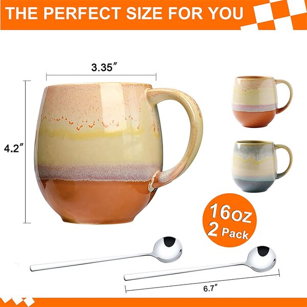 2pk Best Morning Ever Doughnut Warming Coffee Tea Mug Dishwasher Safe Ships for sale online