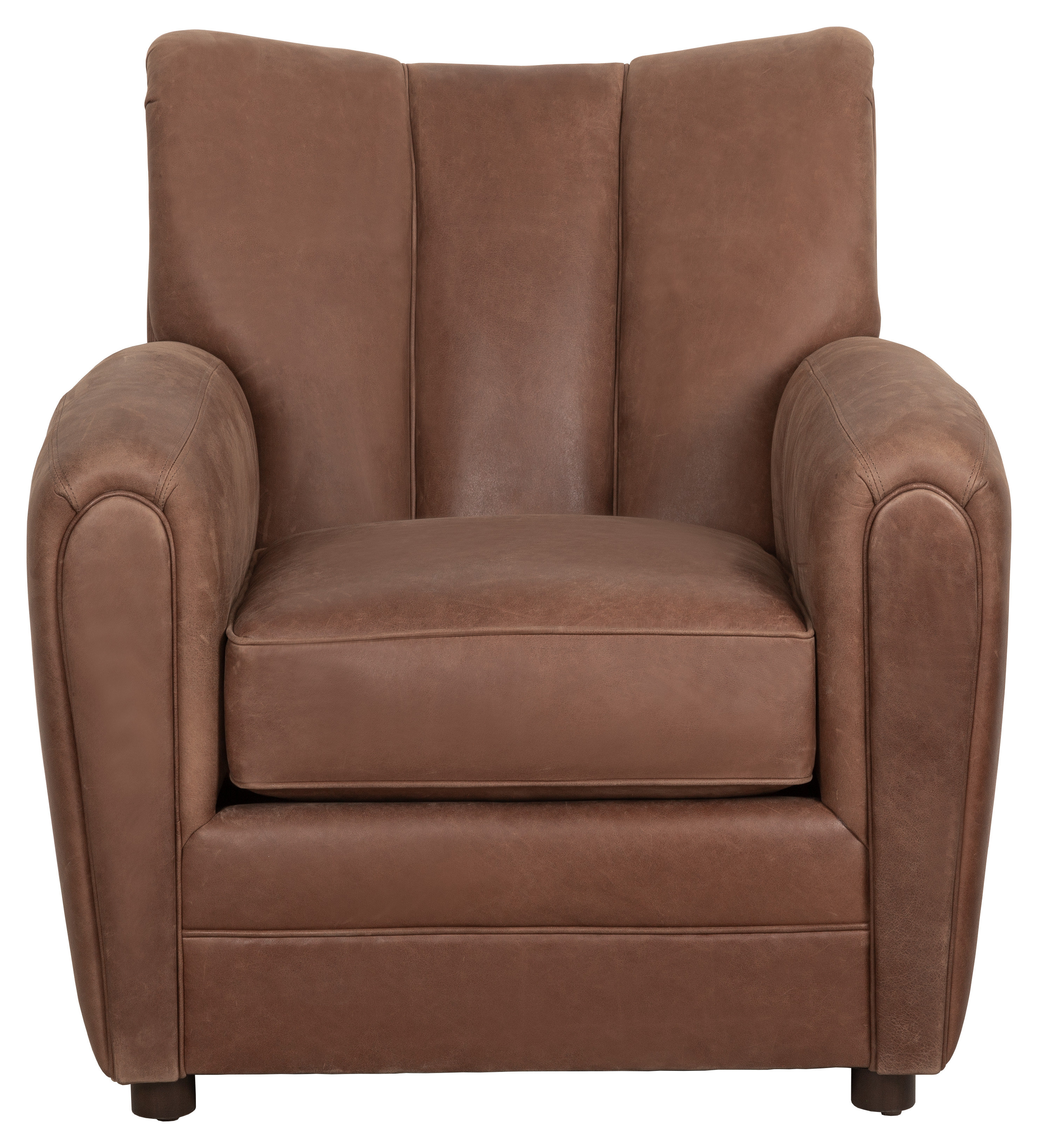 Fairfield Chair Dellinger 35'' Wide Genuine Leather Top Grain Leather