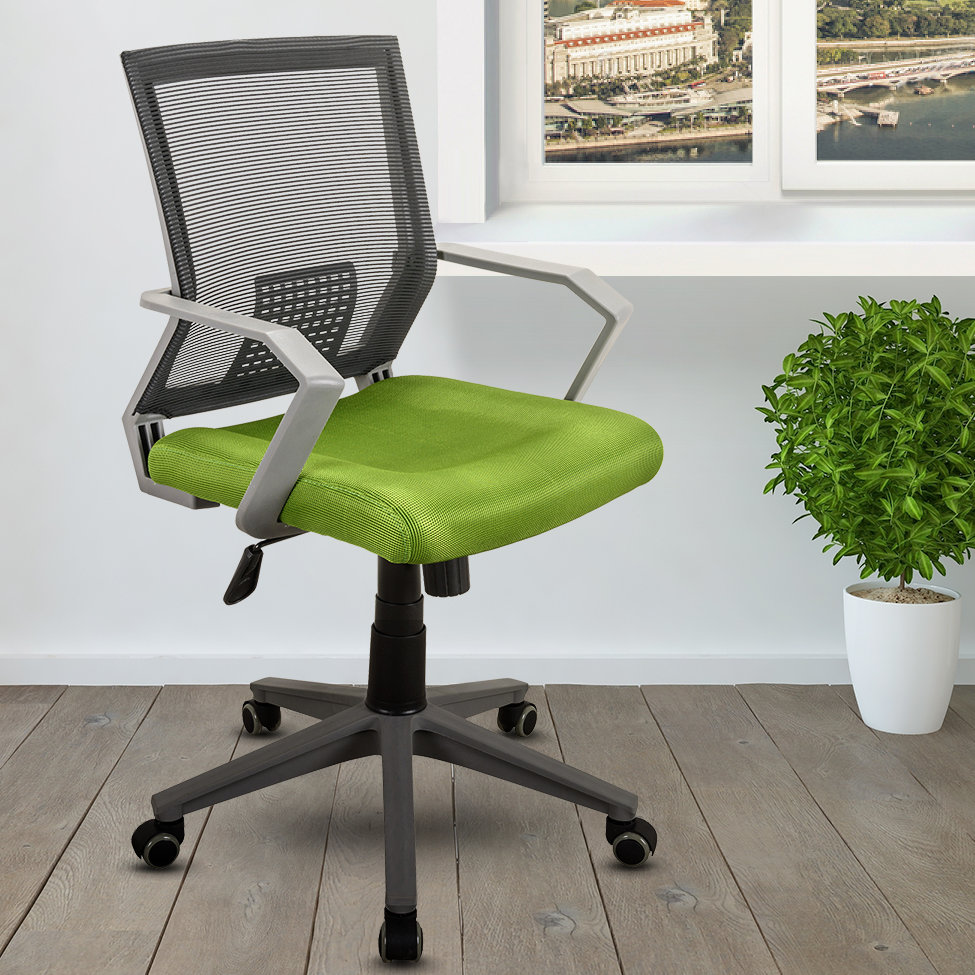 Ebern Designs Bradley Best Modern Office Mid Back Mesh Desk Chair Ebern Designs Bradley Best Modern Office Mid Back Mesh Desk Chair Wayfair