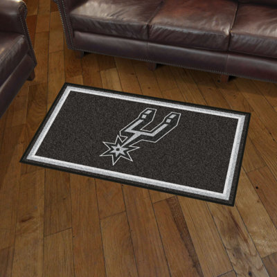 NBA Tufted Rug FANMATS NBA Team San Antonio Spurs