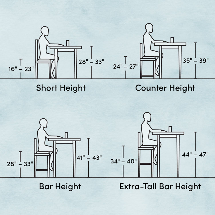 43 inch counter height stool