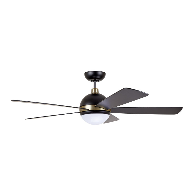 Orren Ellis 52 Tion Astor 5 Blade Led Ceiling Fan With Remote 52 Tion Astor 5 Blade Led Ceiling Fan