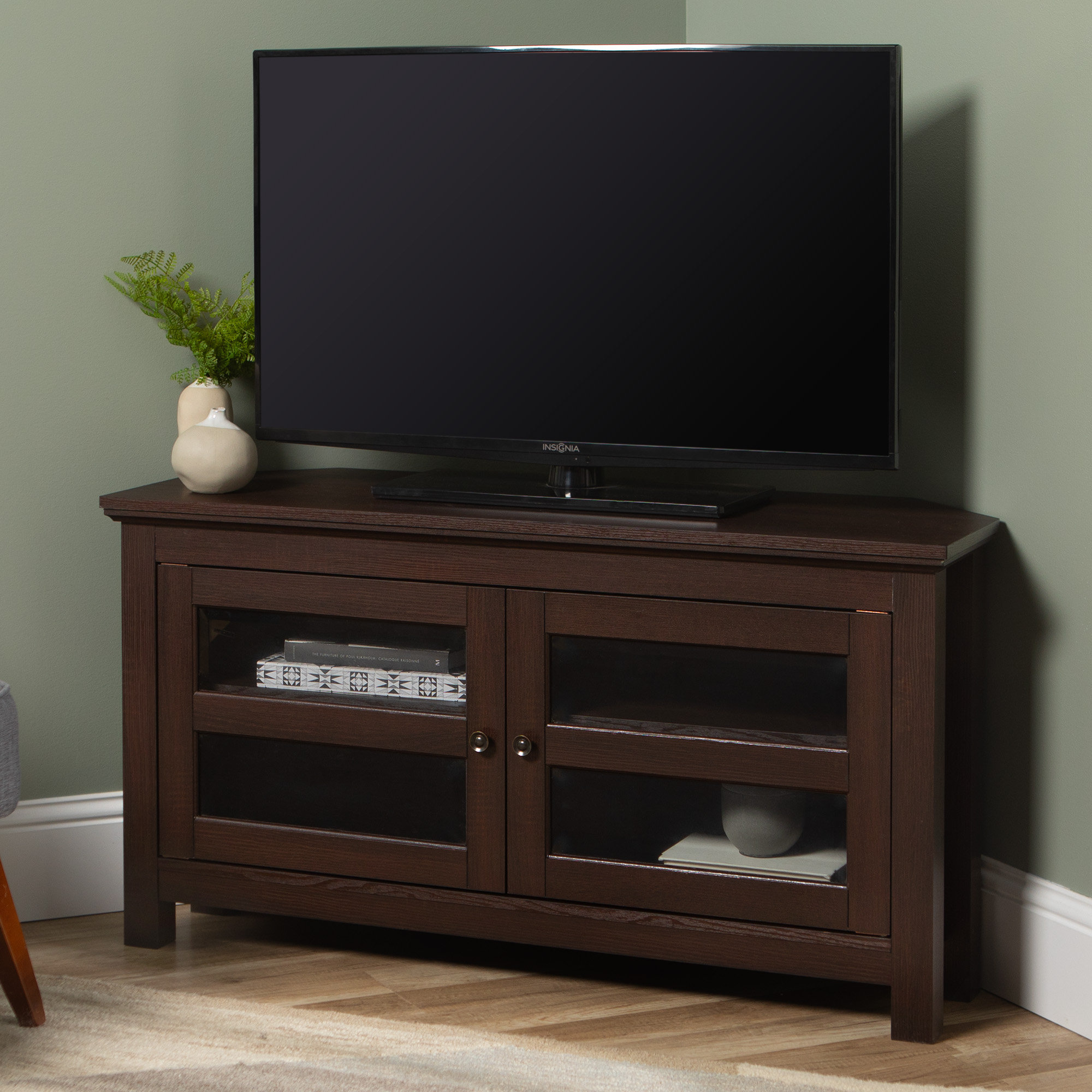 Andover Mills Aurelio Corner Tv Stand For Tvs Up To 48 Reviews Andover Mills Aurelio Corner Tv Stand For Tvs Up To 48 Reviews Wayfair
