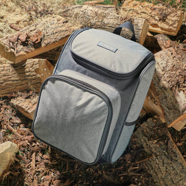 vonshef 4 person roll top picnic backpack