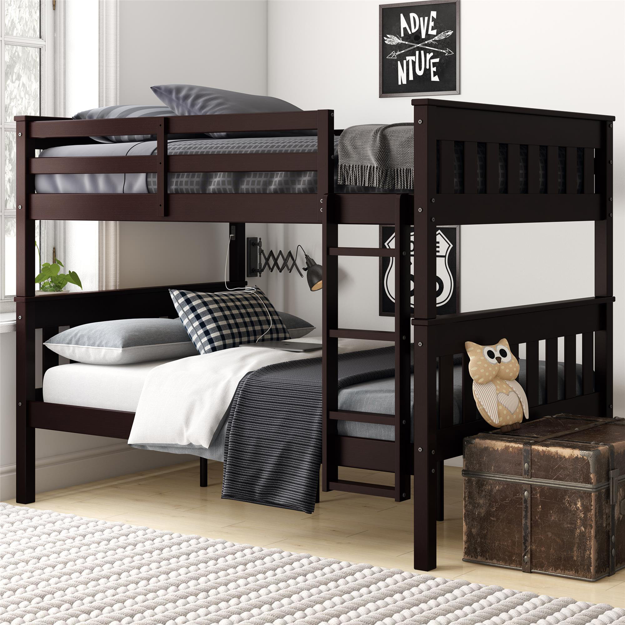 full over full detachable bunk beds